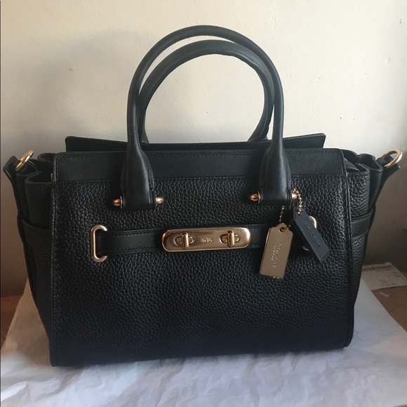 coach swagger 27 black